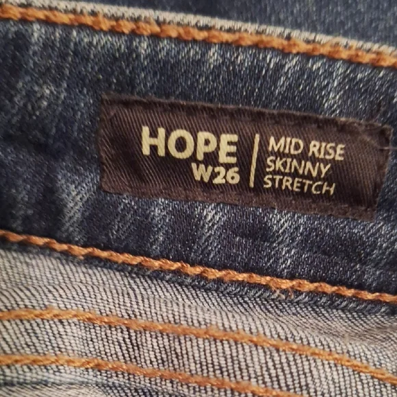 Buffalo David Bitton Blue Jeans with Red Accents. Excellent Condition Size 26 - Picture 11 of 13
